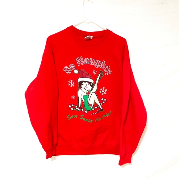 Urban Outfitters Tops - Christmas Betty Boop crewneck